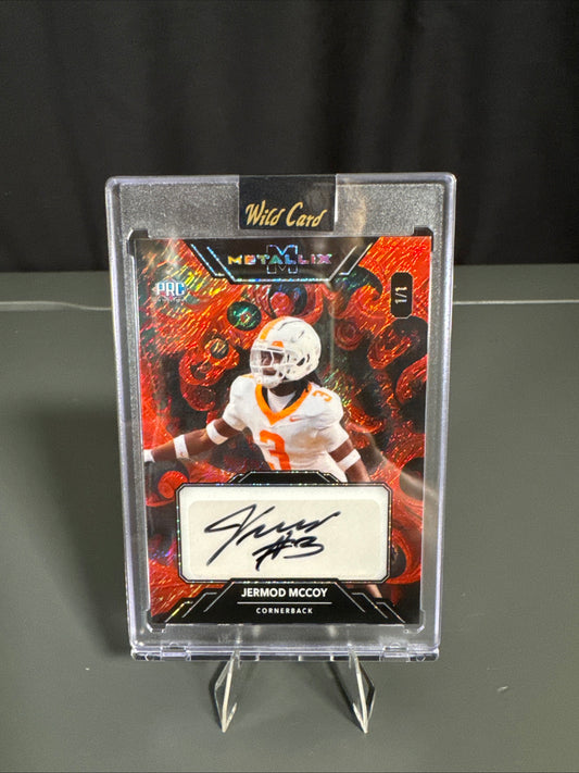 Jermod McCoy Tennessee Volunteers Card