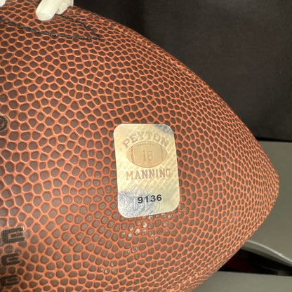 Peyton Manning Indianapolis Colts/Denver Broncos Signed Football