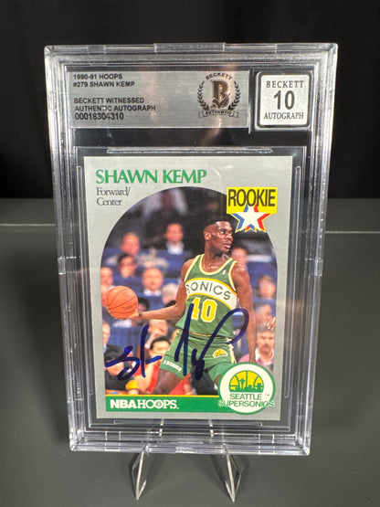 Shawn Kemp Seattle SuperSonics Card