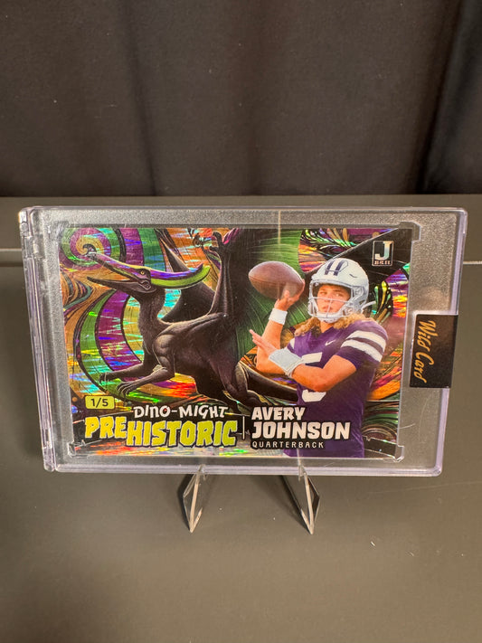 Avery Johnson Kansas State Wildcats Card