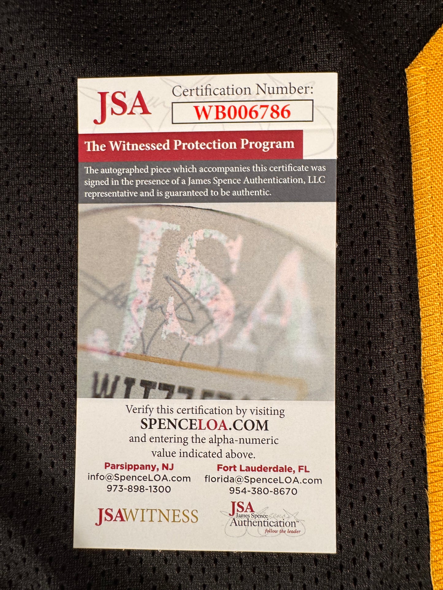 Michael Vick Pittsburgh Steelers Signed Jersey