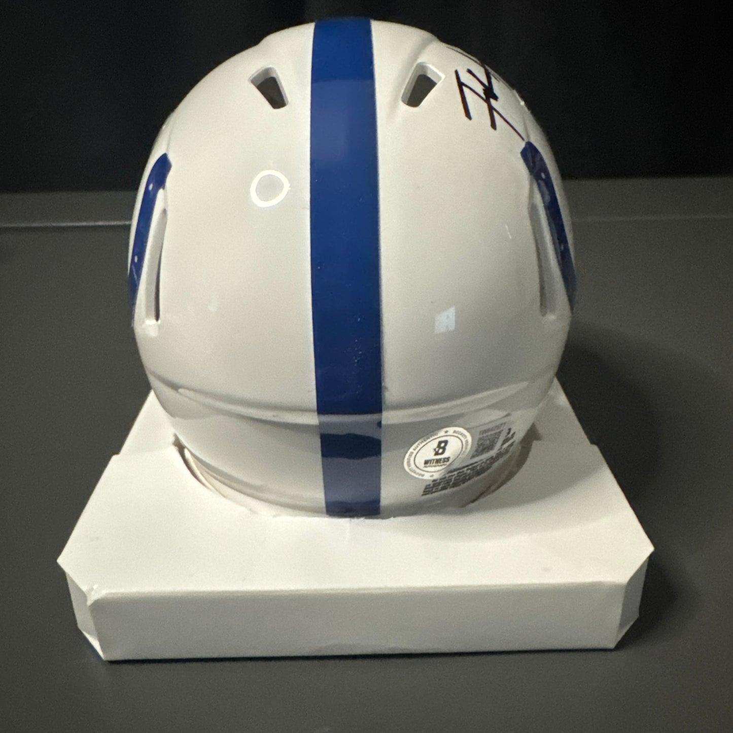 Frank Gore Indianapolis Colts Signed Mini Helmet