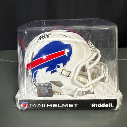 Keon Coleman Buffalo Bills Signed Mini Helmet