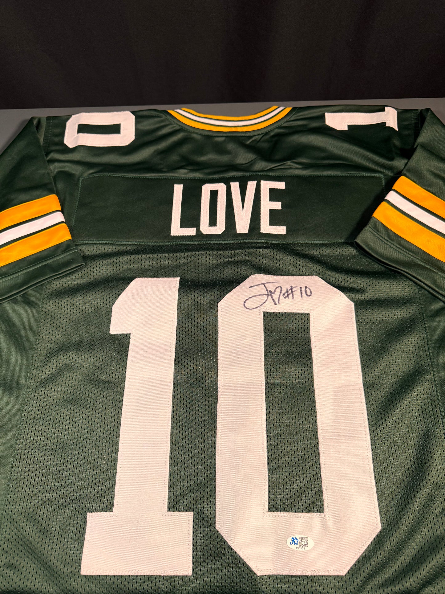 Jordan Love Green Bay Packers Signed Jersey