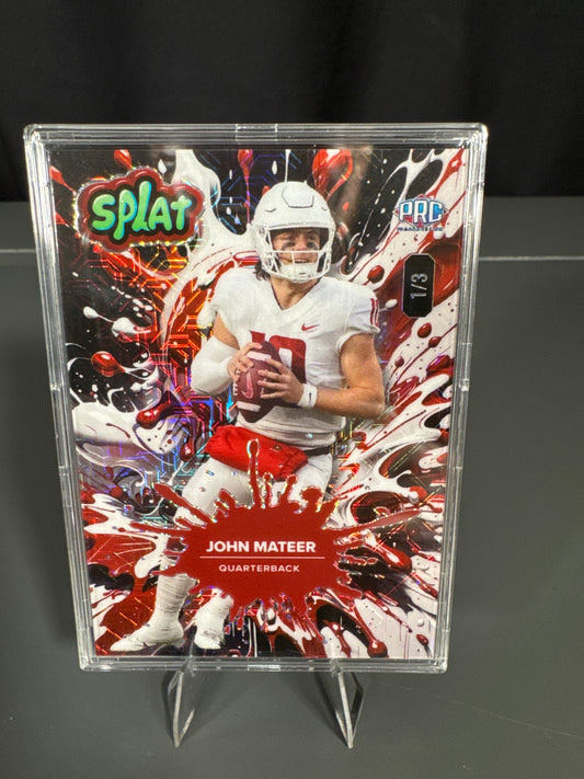 John Mateer Oklahoma Sooners Card