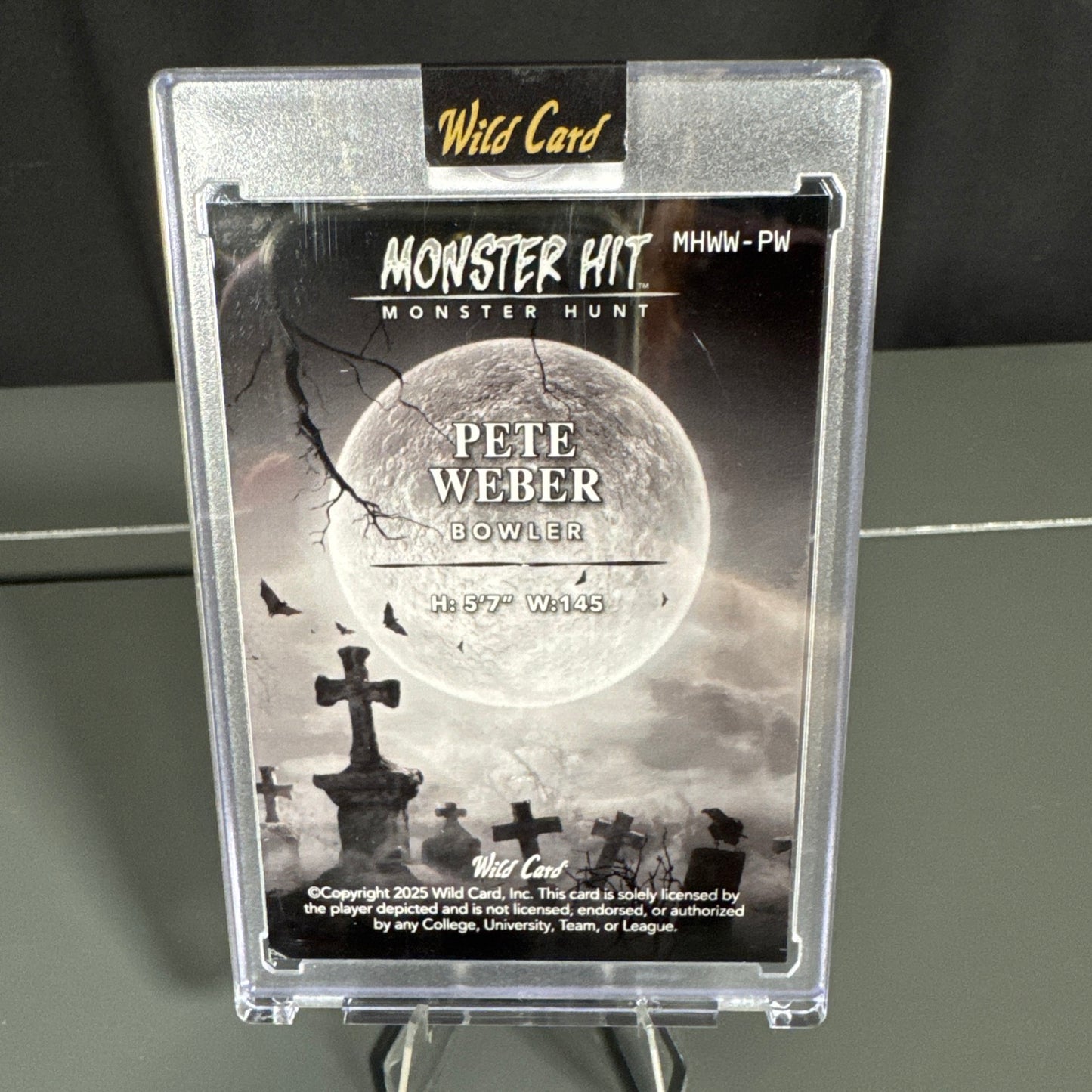 Pete Weber Bowling Card