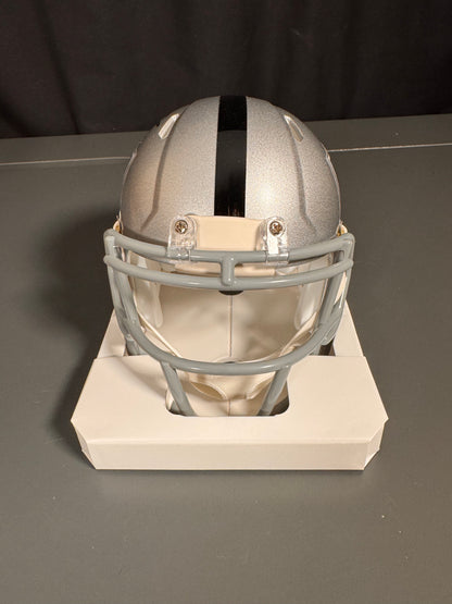 Tre Tucker Las Vegas Raiders Signed Mini Helmet