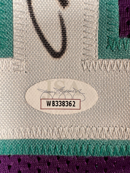Muggsy Bogues Charlotte Hornets Signed Jersey