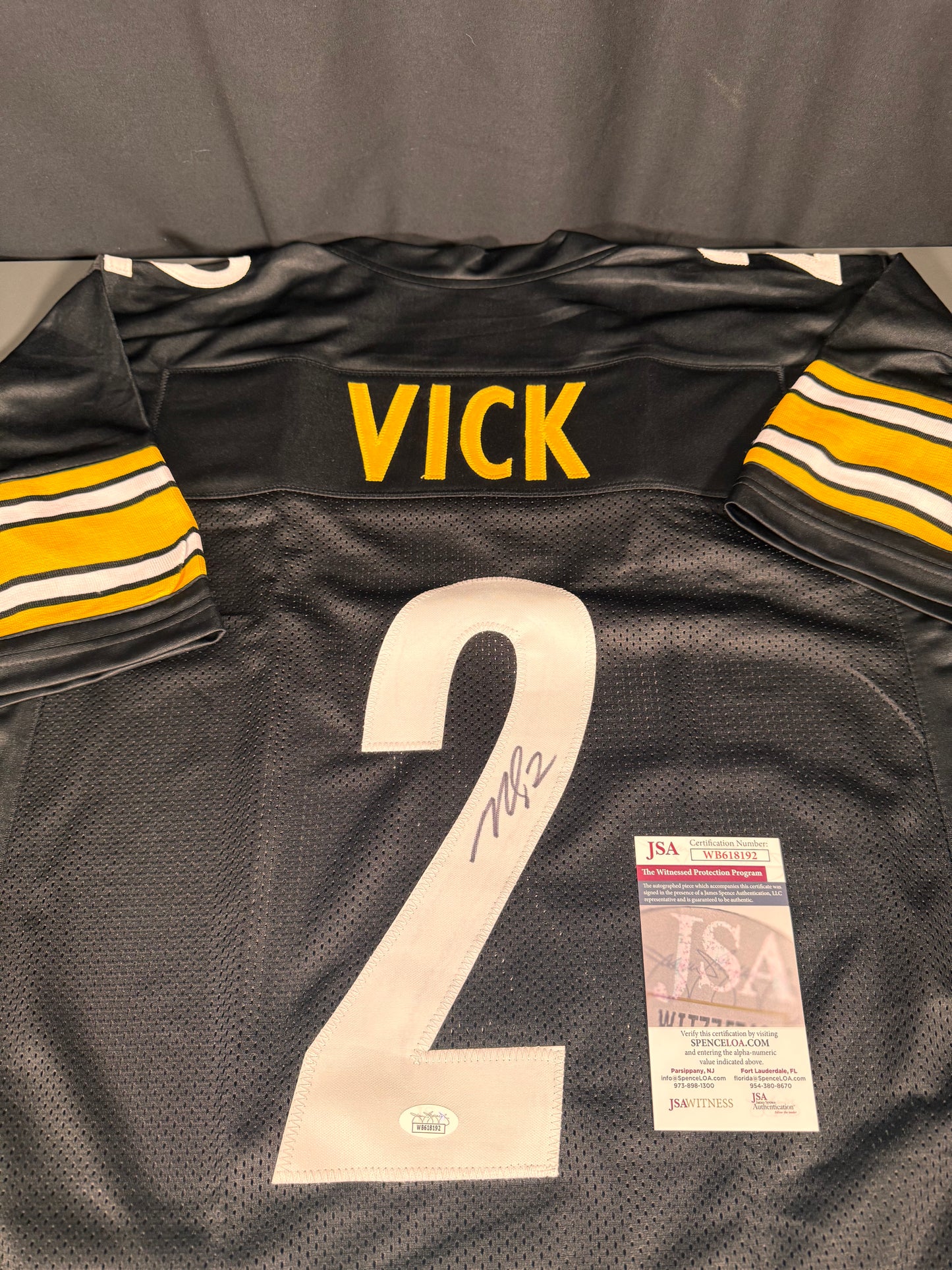 Michael Vick Pittsburgh Steelers Signed Jersey