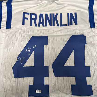 Zaire Franklin Indianapolis Colts Signed Jersey