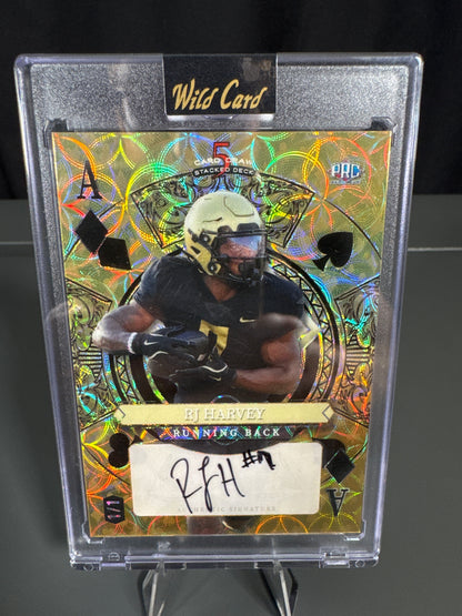 R.J. Harvey Denver Broncos Card