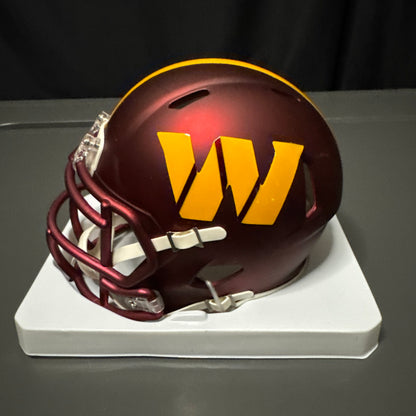 Pierre Garçon Washington Commanders Signed Mini Helmet