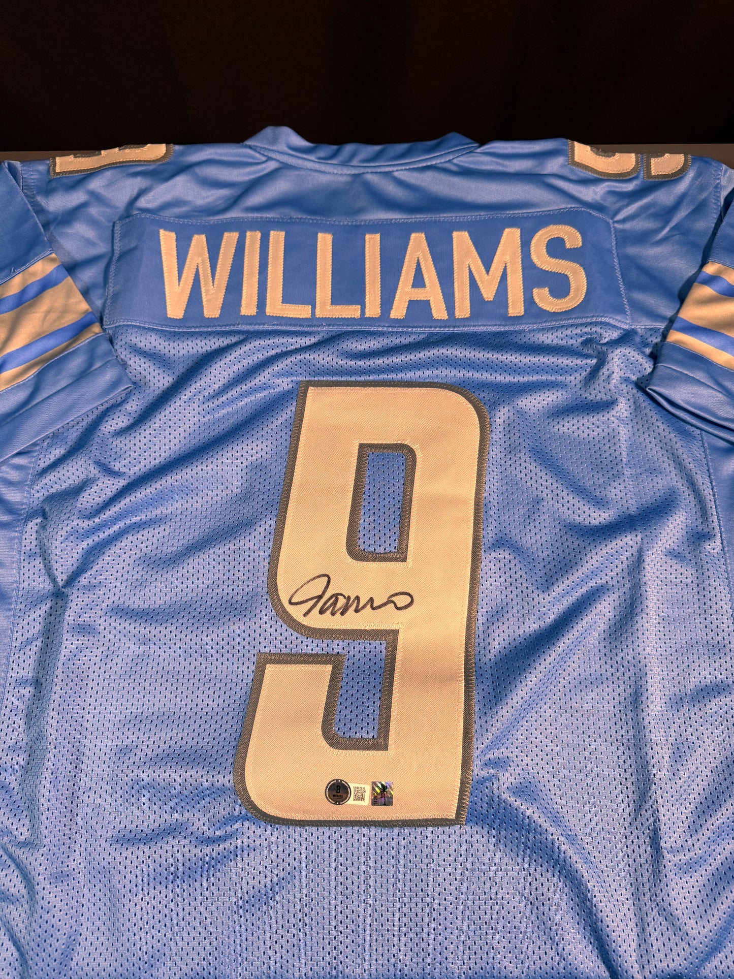 Jameson Williams Detroit Lions Signed Jersey