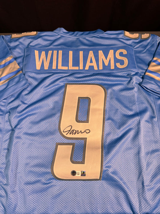 Jameson Williams Detroit Lions Signed Jersey