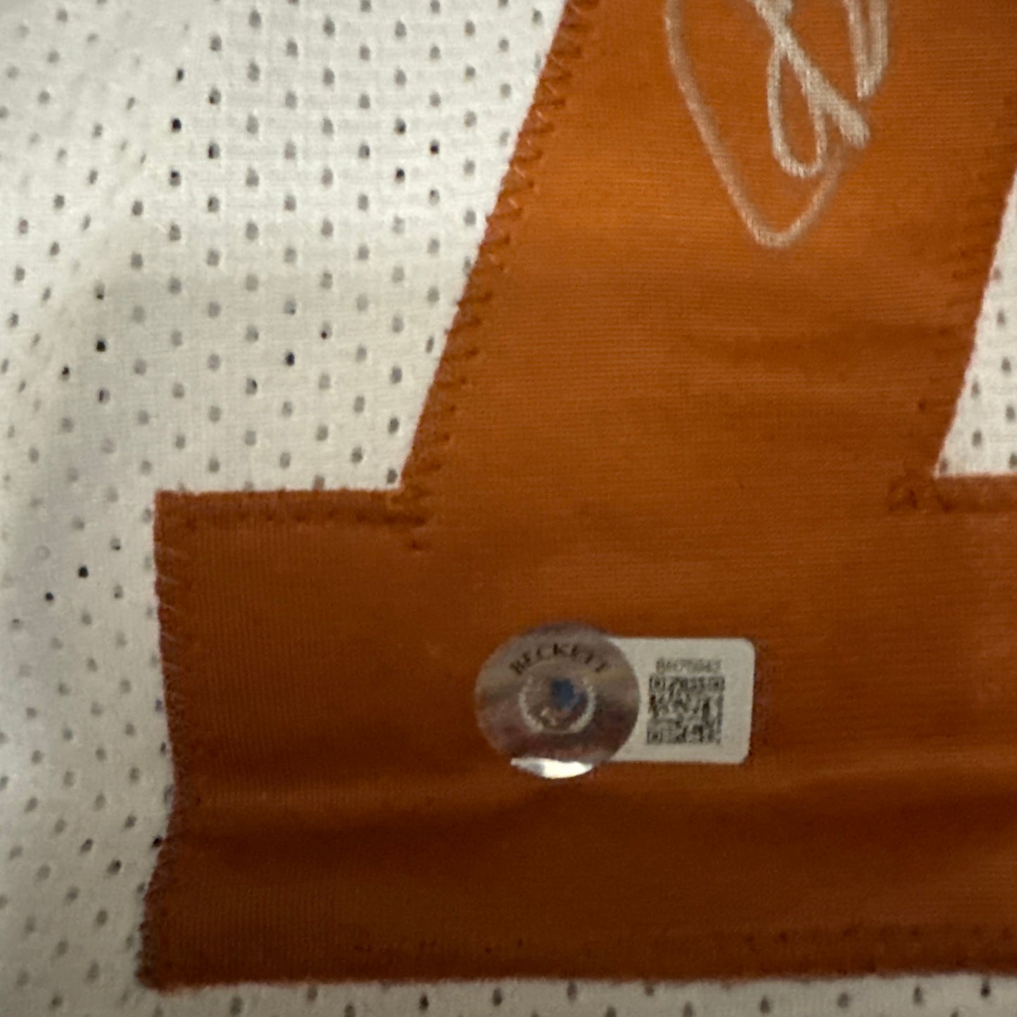 Isaiah Bond Texas Longhorns Signed Jersey