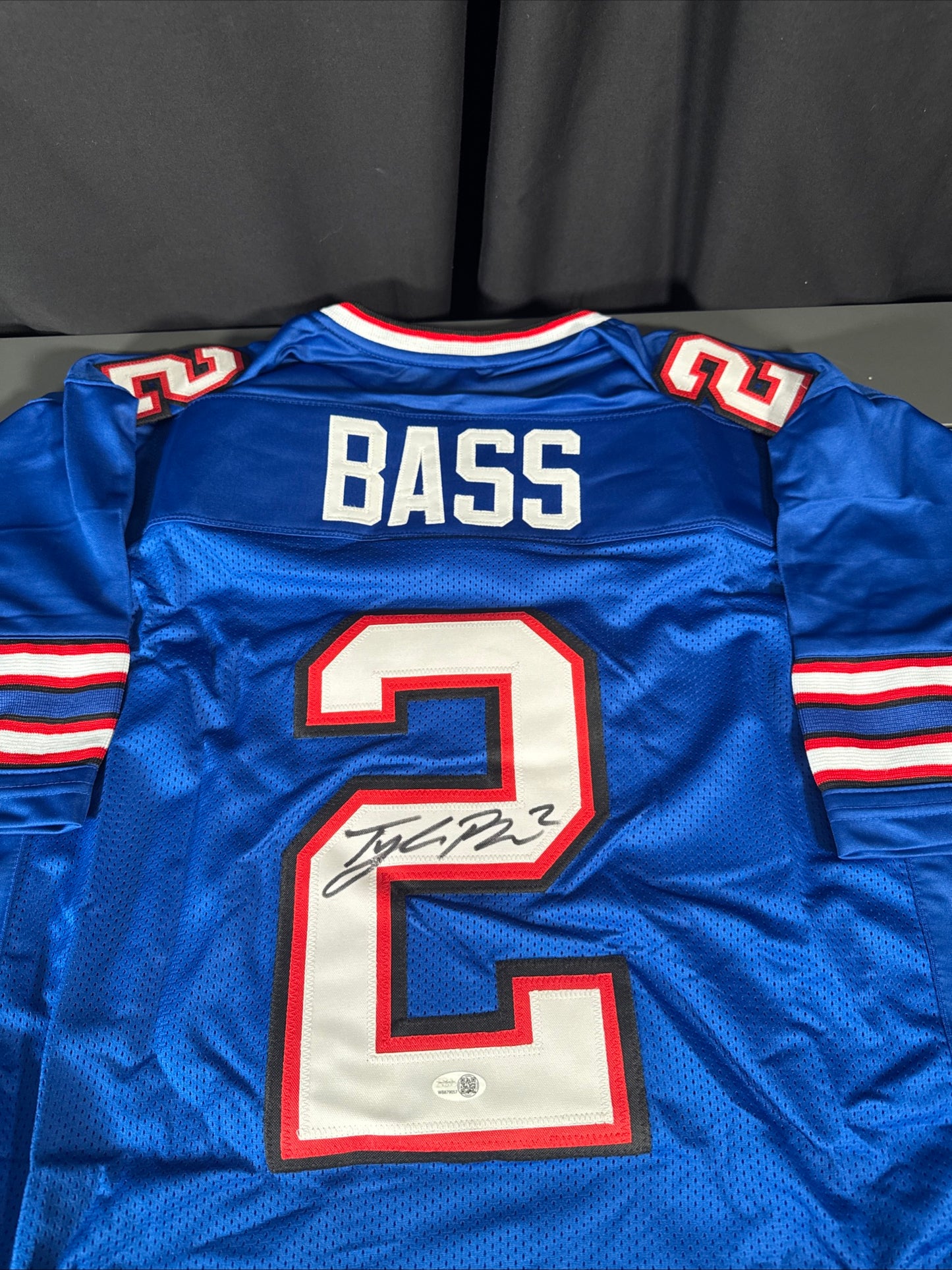 Tyler Bass Buffalo Bills Signed Jersey