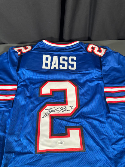 Tyler Bass Buffalo Bills Signed Jersey
