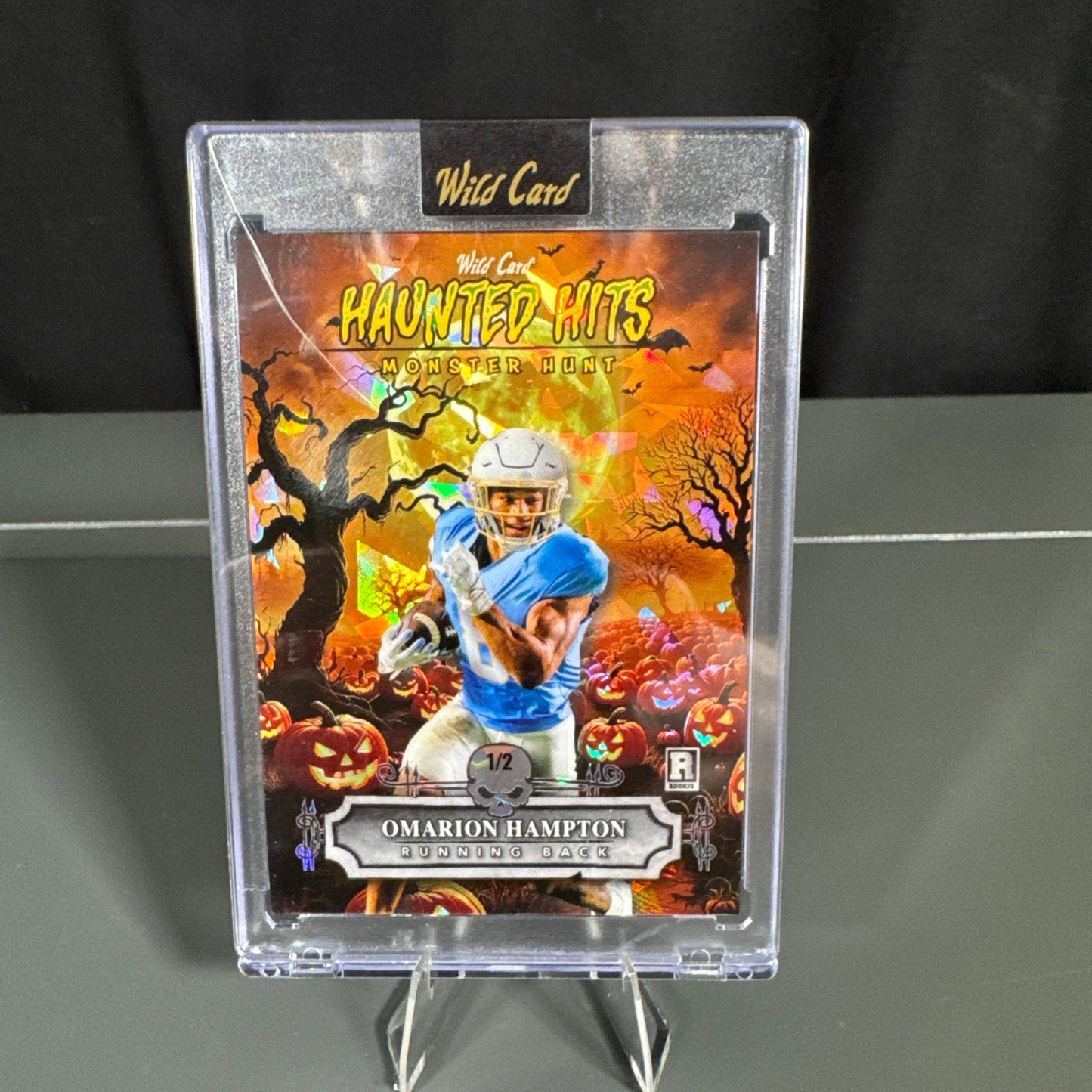 Omarion Hampton Los Angeles Chargers Card