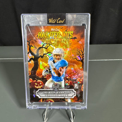 Omarion Hampton Los Angeles Chargers Card