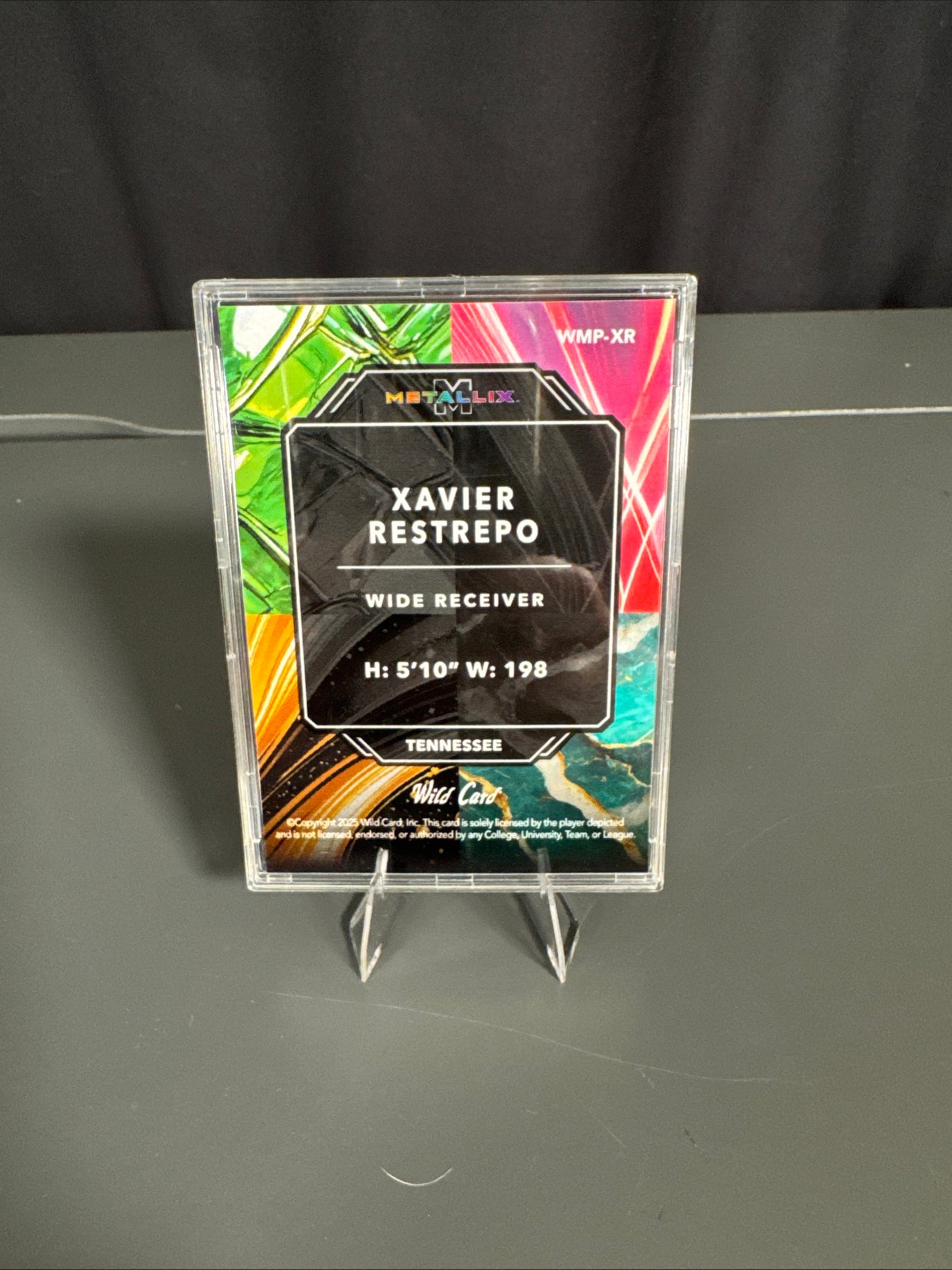 Xavier Restrepo Tennessee Titans Card