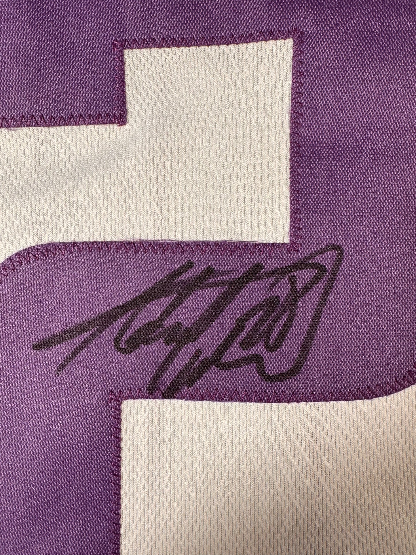 Adrian Peterson Custom Minnesota Vikings Signed Jersey