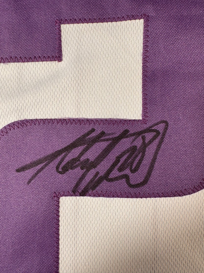 Adrian Peterson Custom Minnesota Vikings Signed Jersey