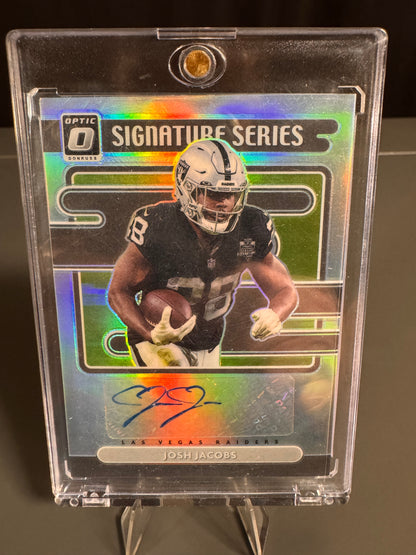 Josh Jacobs Las Vegas Raiders Card