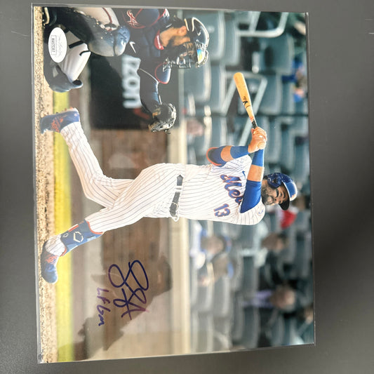 Luis Guiellerme New York Mets Signed Photo
