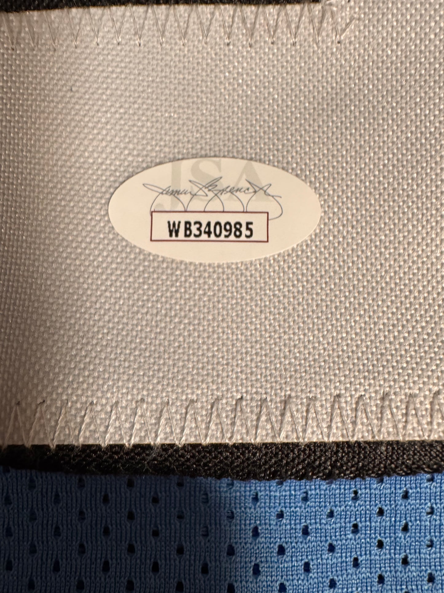 Ted Ginn Jr Carolina Panthers Signed Jersey