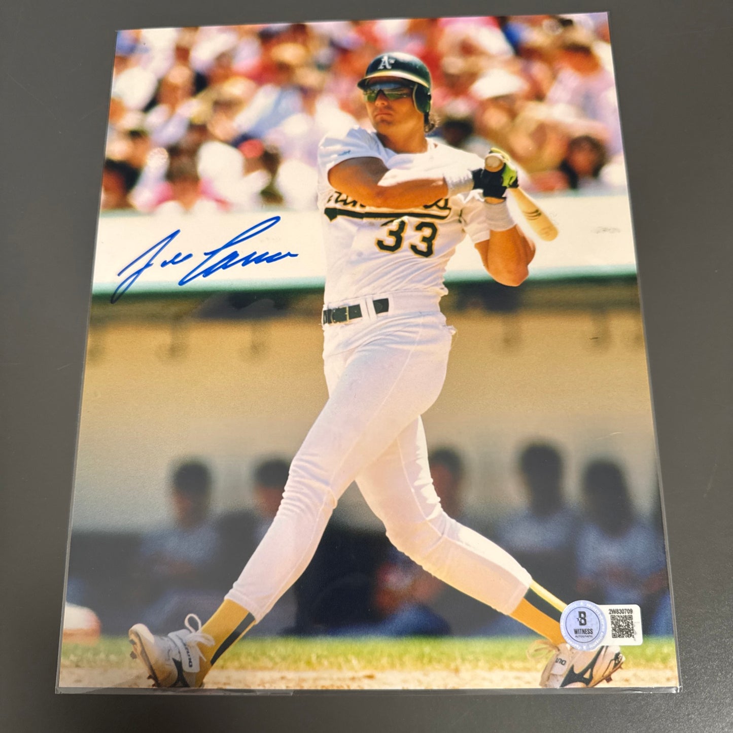 Jose Canseco Oakland Athletics Signed Photo