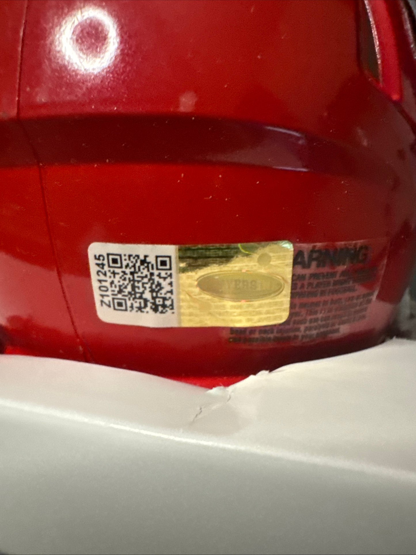 Marquez Valdes-Scantling  Kansas City Chiefs Signed Mini Helmet