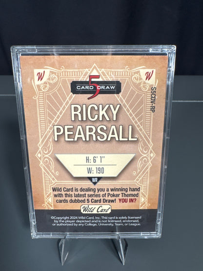 Ricky Pearsall San Francisco 49ers Card
