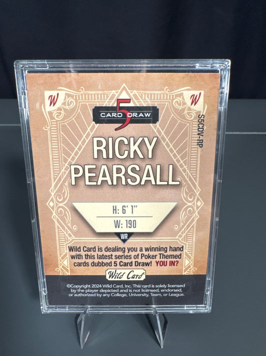 Ricky Pearsall San Francisco 49ers Card