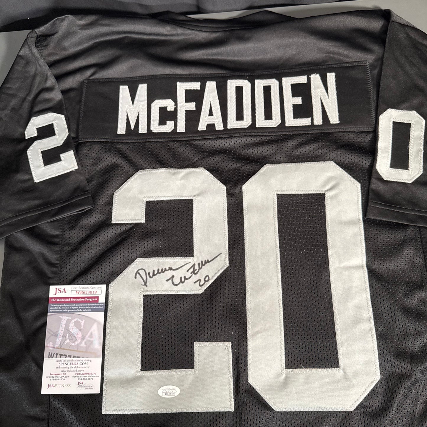 Darren McFadden Las Vegas Raiders Signed Jersey