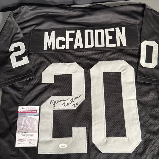 Darren McFadden Las Vegas Raiders Signed Jersey