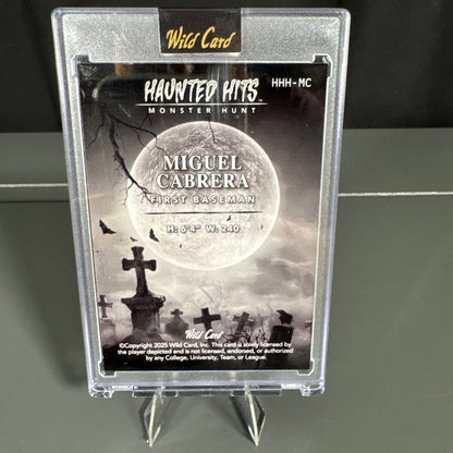 Miguel Cabrerra Florida Marlins Card