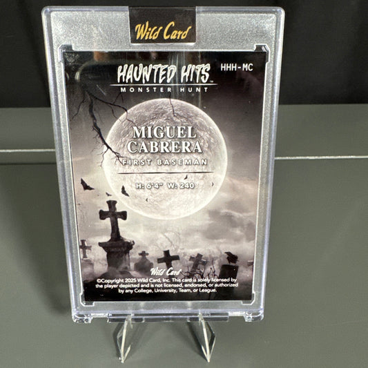 Miguel Cabrerra Florida Marlins Card