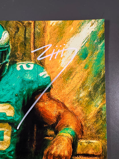 Saquon Barkley Artwork- signed by Artist