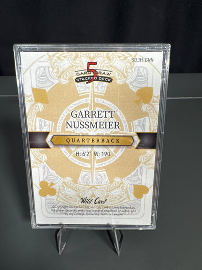 Garrett Nussmeier LSU Tigers Card