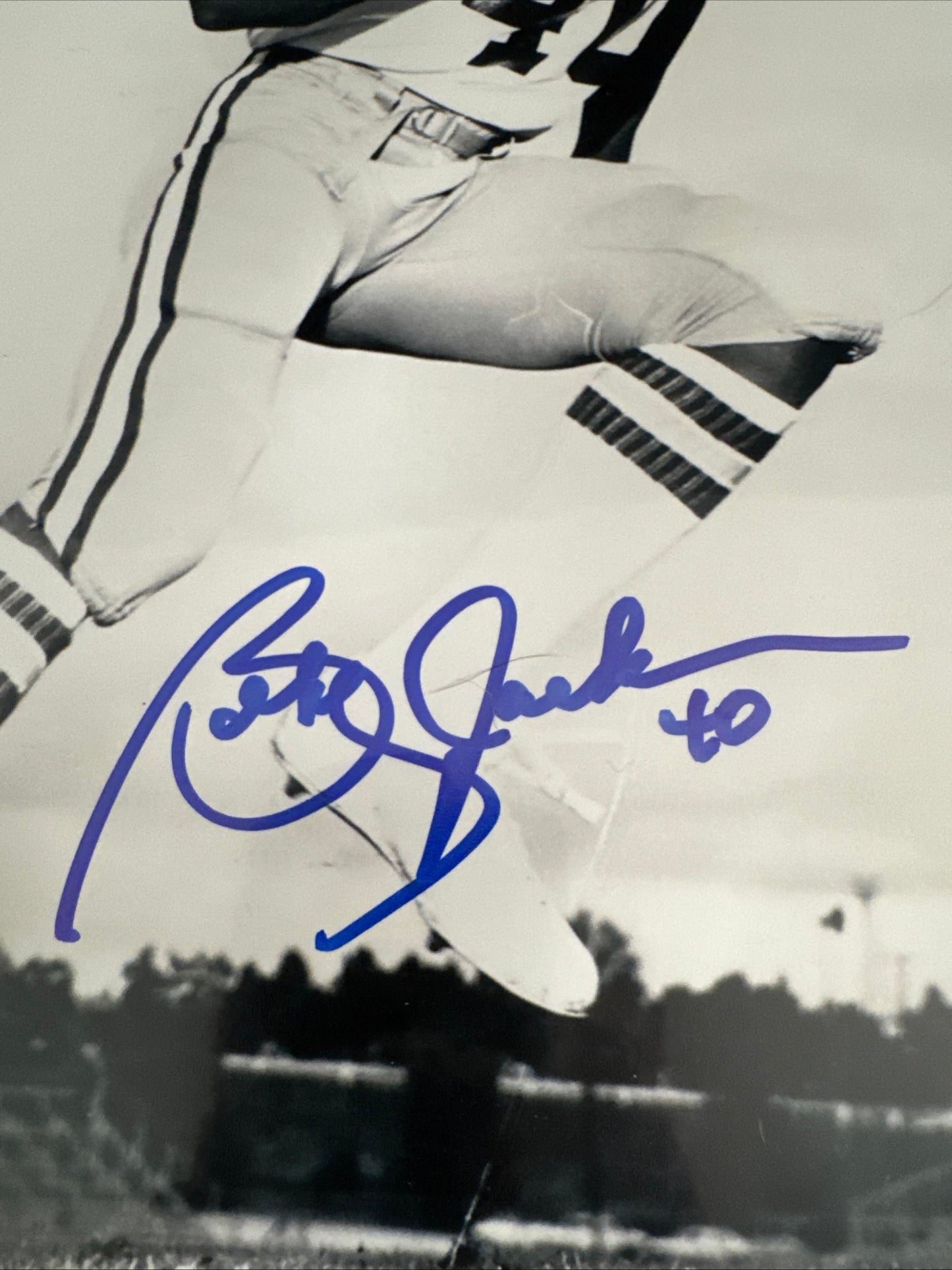 Bobby Jackson New York Jets Signed Photo