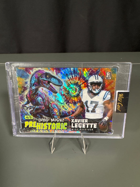 Xavier Legette Carolina Panthers Card