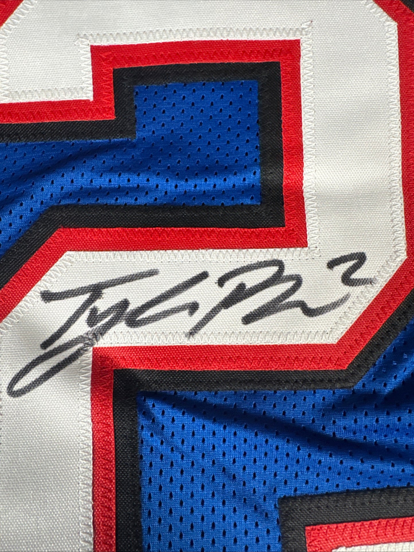 Tyler Bass Buffalo Bills Signed Jersey