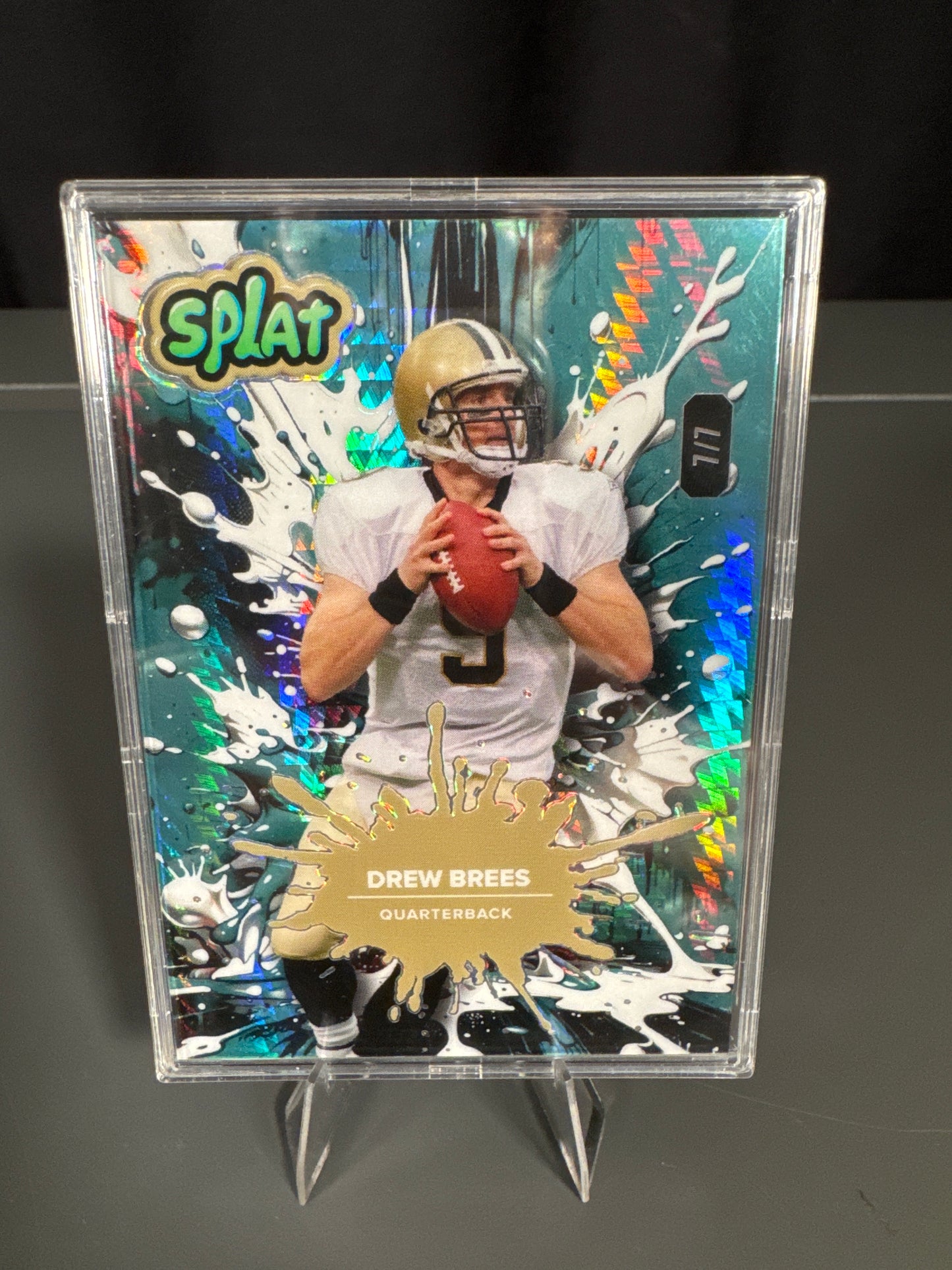 Drew Brees New Orleans Saints Card