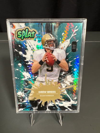 Drew Brees New Orleans Saints Card