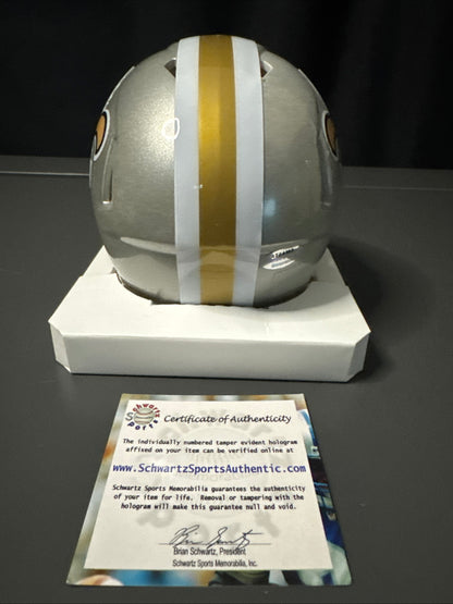 Rickey Jackson New Orleans Saints Signed Mini Helmet