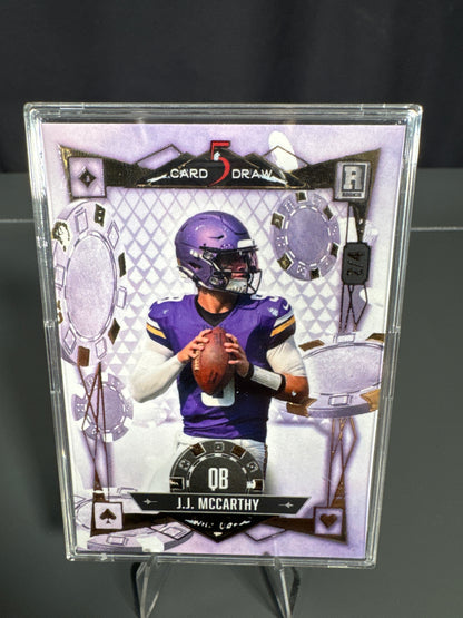 J.J. McCarthy Minnesota Vikings Card