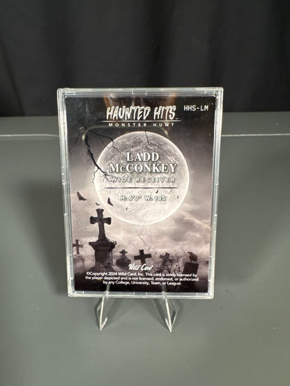 Ladd McConkey Los Angles Chargers Card