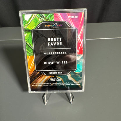 Brett Farve Green Bay Packers Card