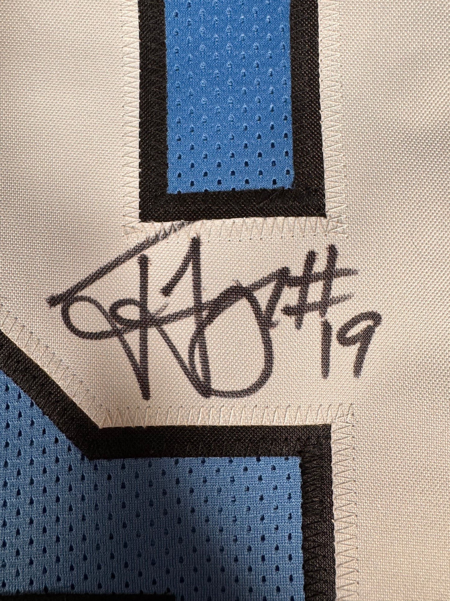 Ted Ginn Jr Carolina Panthers Signed Jersey
