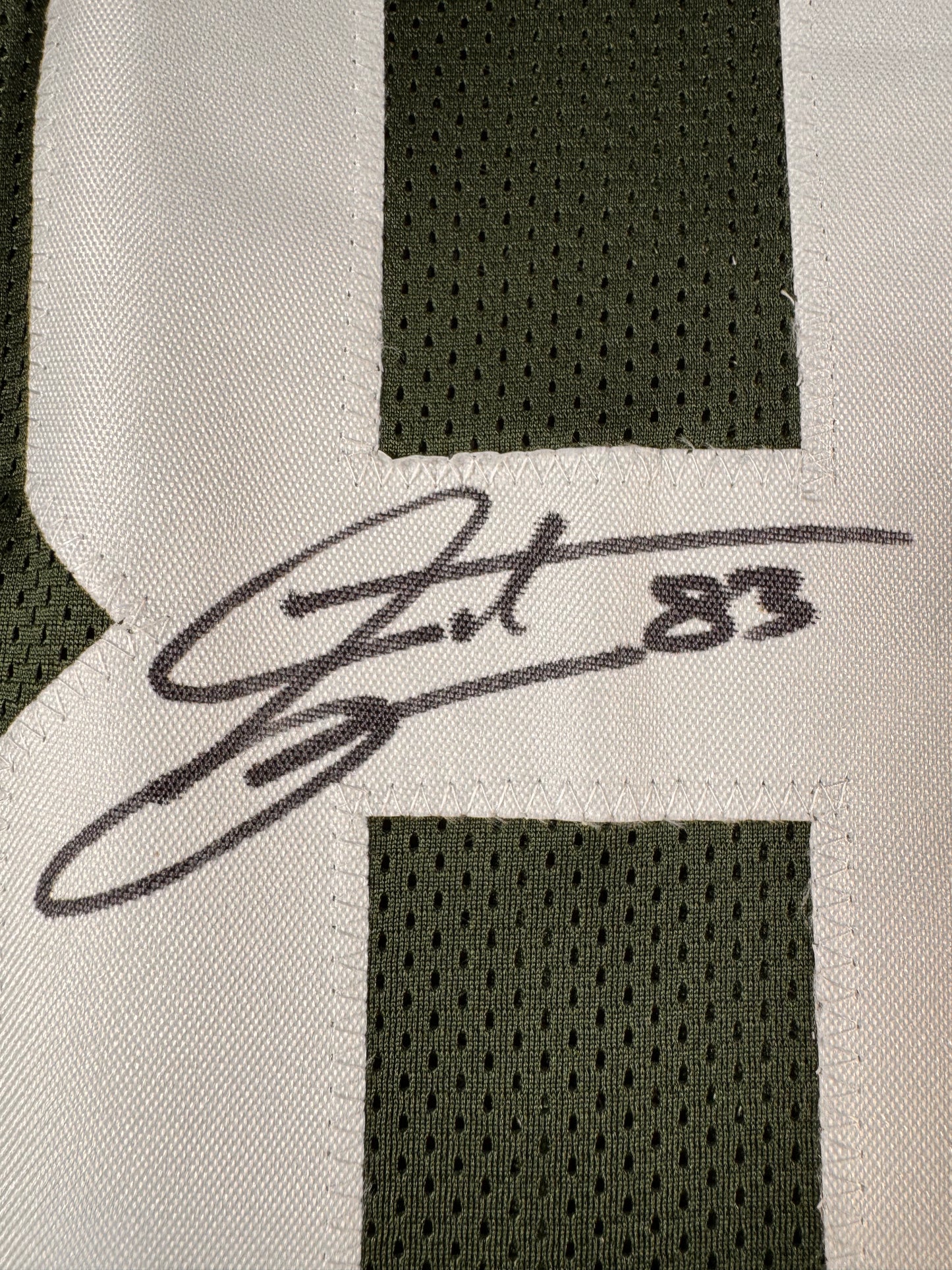 Santana Moss New York Jets Signed Jersey